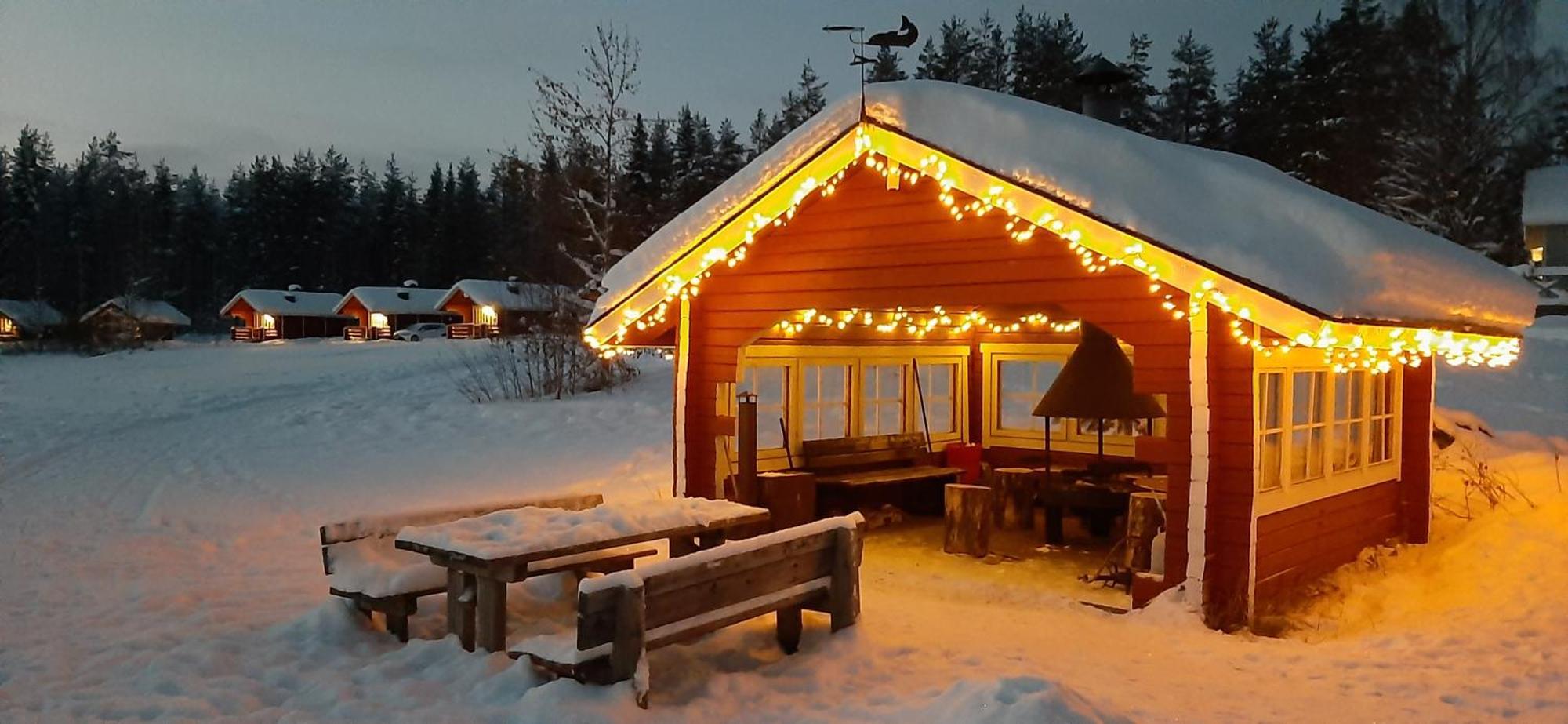 Korvala Log Cabins Luaran gambar