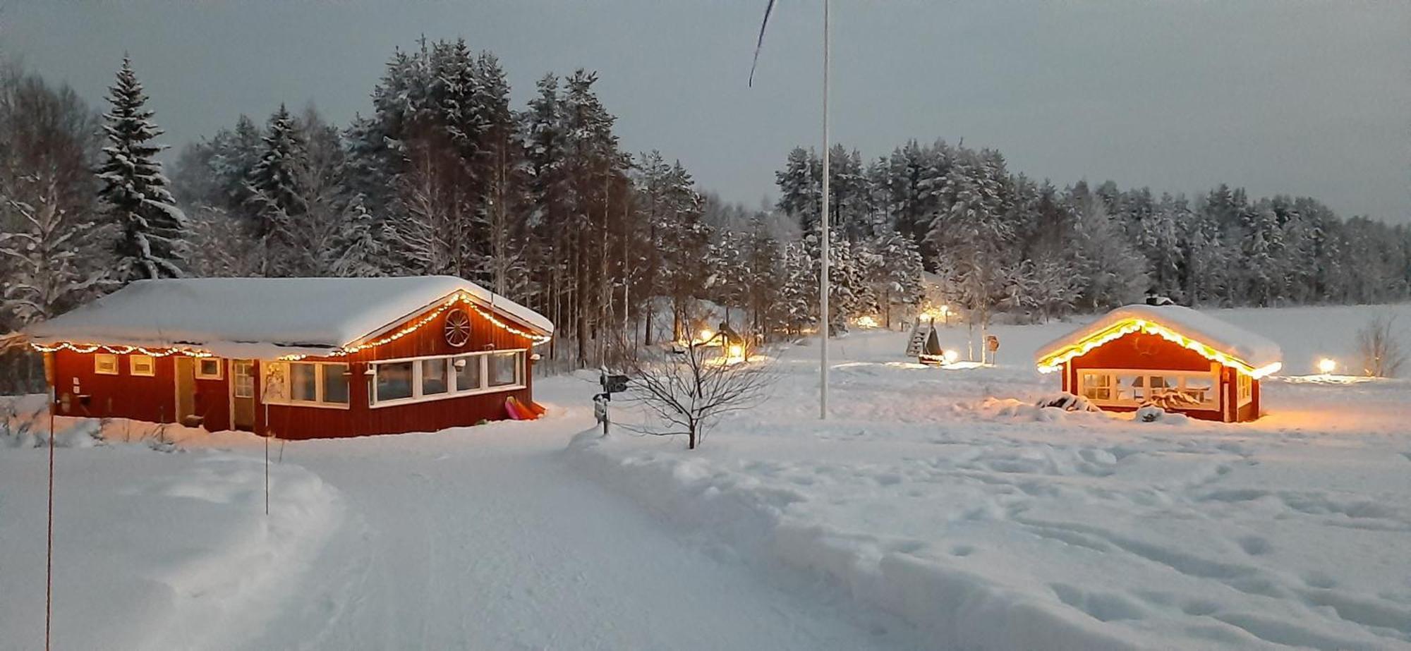 Korvala Log Cabins Luaran gambar